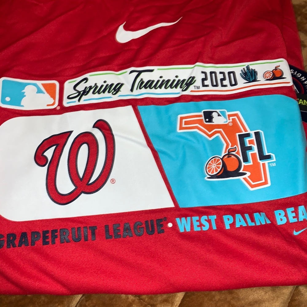 NEW w/Tags! Nike Washington Nationals  T-shirt - Picture 3 of 5